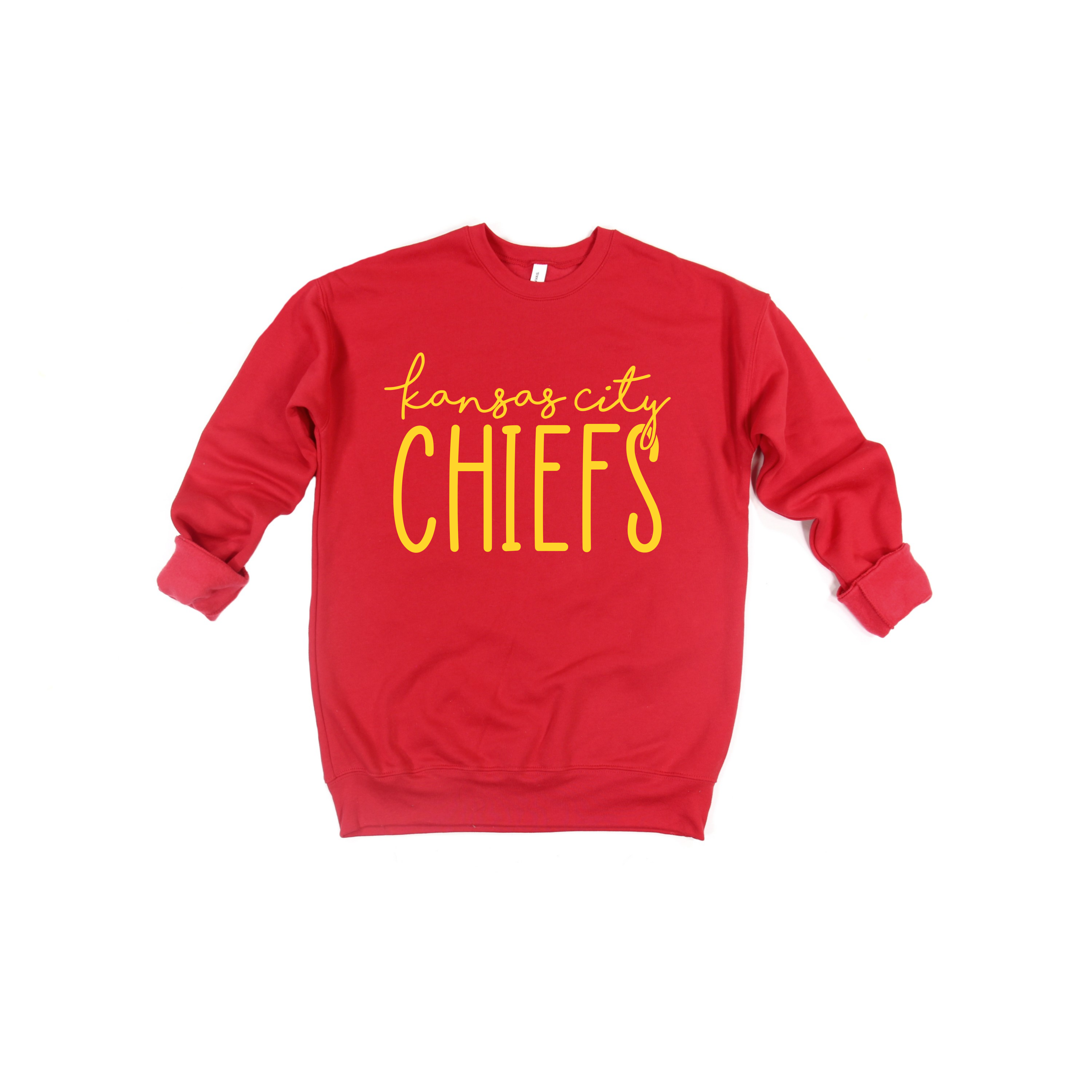 Simply Bella Tees KC Chiefs Crewneck Sweatshirt XL