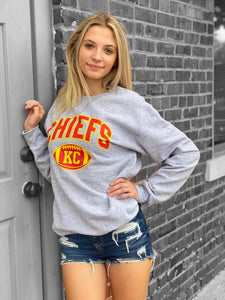 KC Chiefs Crewneck Sweatshirt