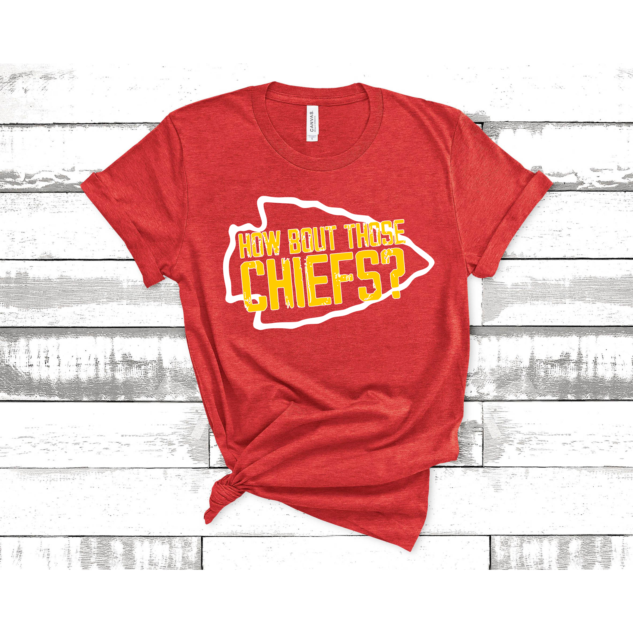 Simply Bella Tees How About Those Chiefs Adult Xs / Long Sleeve