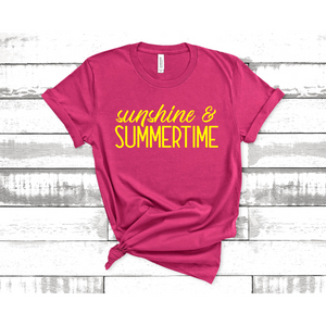 Sunshine and Summertime Graphic Tee